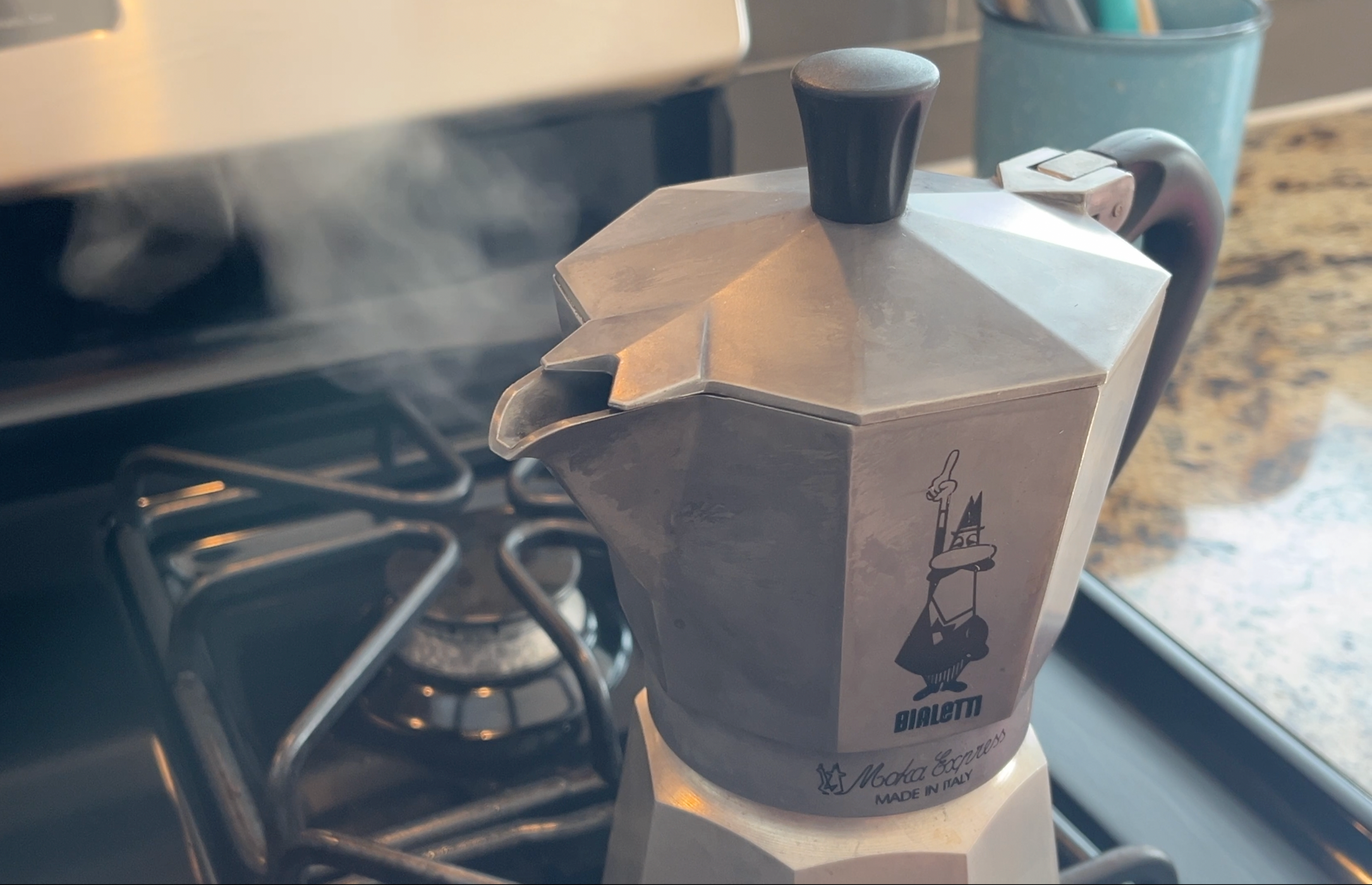 Bialetti Pot: Morning Ritual