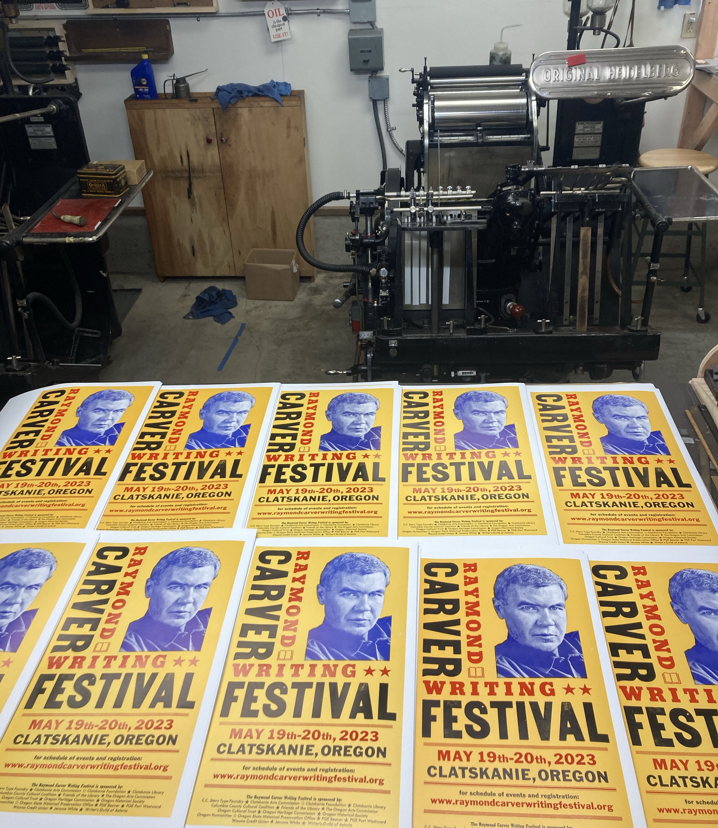 Raymond Carver Writing Festival Posters — image