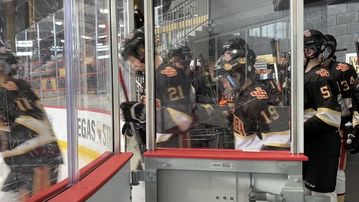 The Lions take the ice