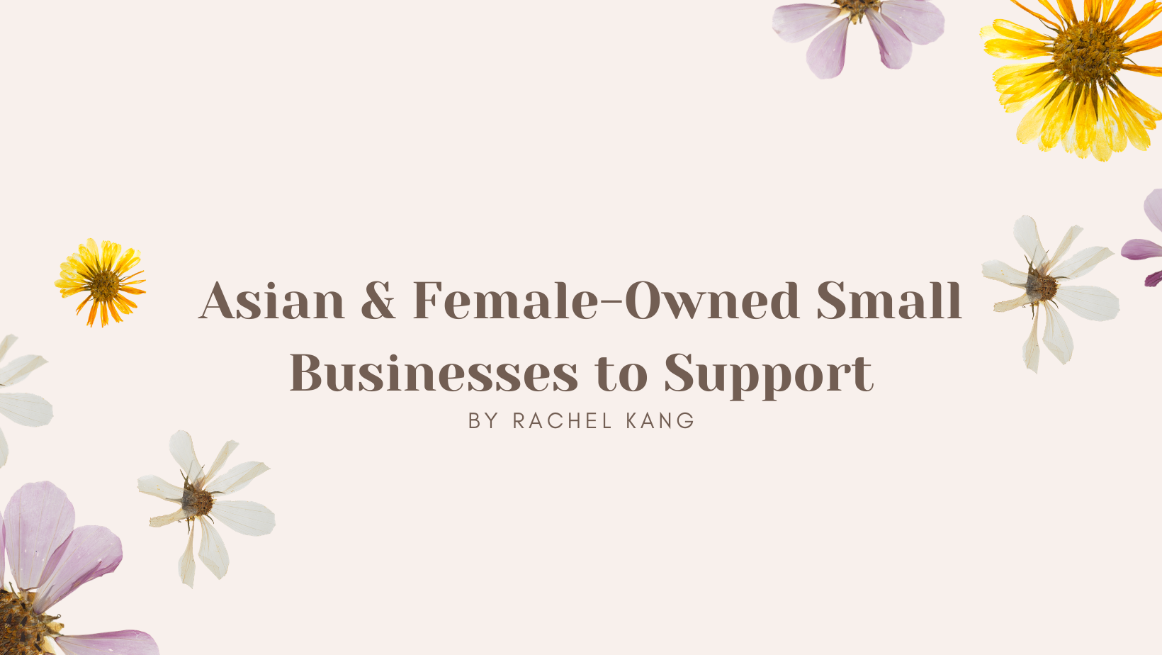 Fashion Feature: Asian-Owned Small Businesses to Support