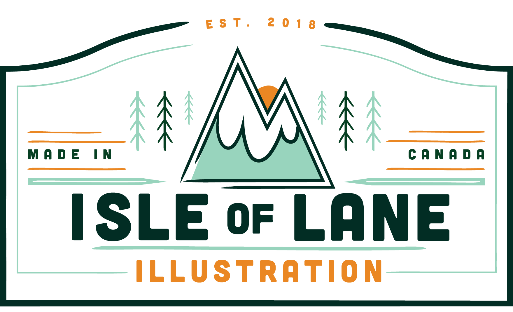 Isle Of Lane Illustration isle-of-lane-illustration