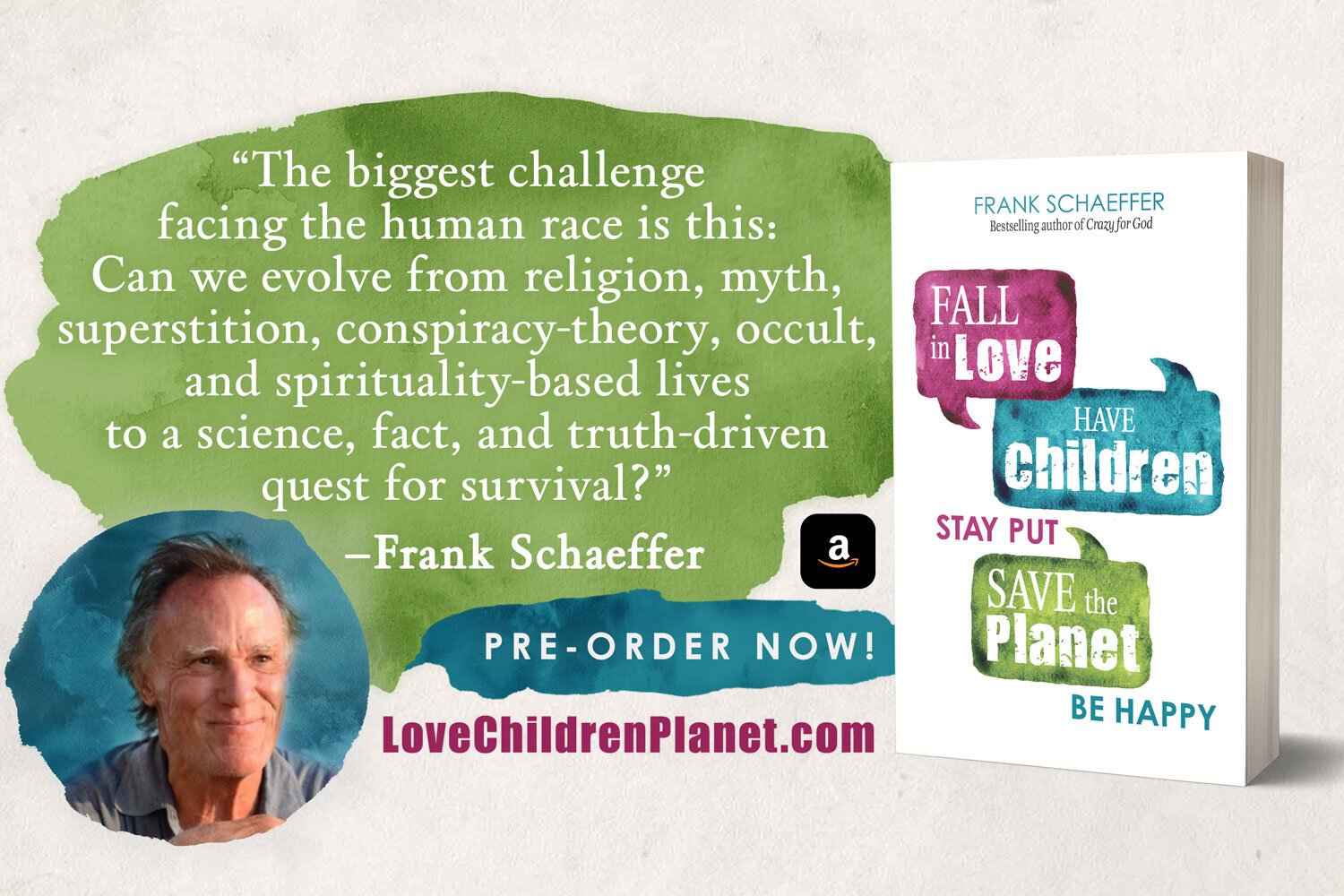 In Conversation… with Frank Schaeffer • Episode Bonus • Cat Bohannon —  Love, Children, Planet.
