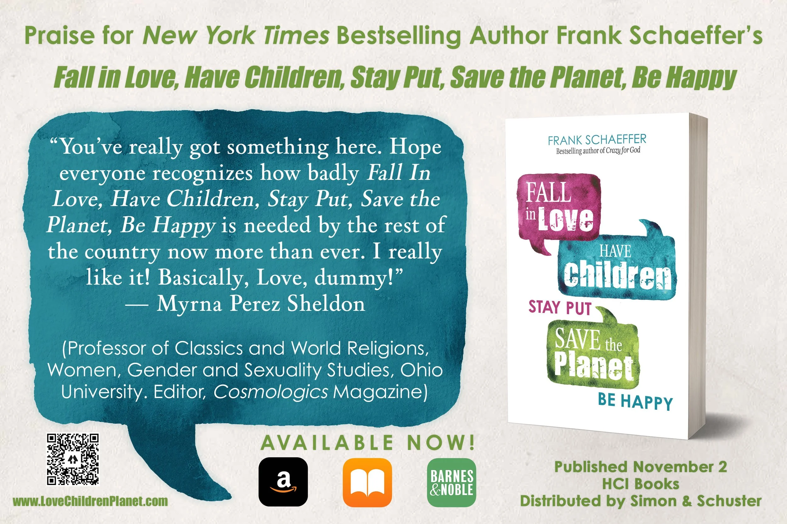 Praise from Myrna Perez Sheldon