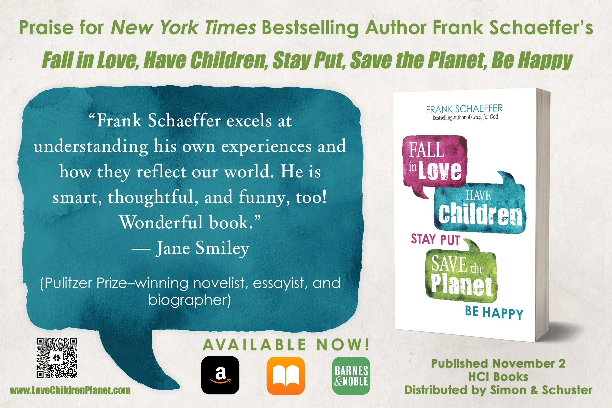 Praise from Jane Smiley