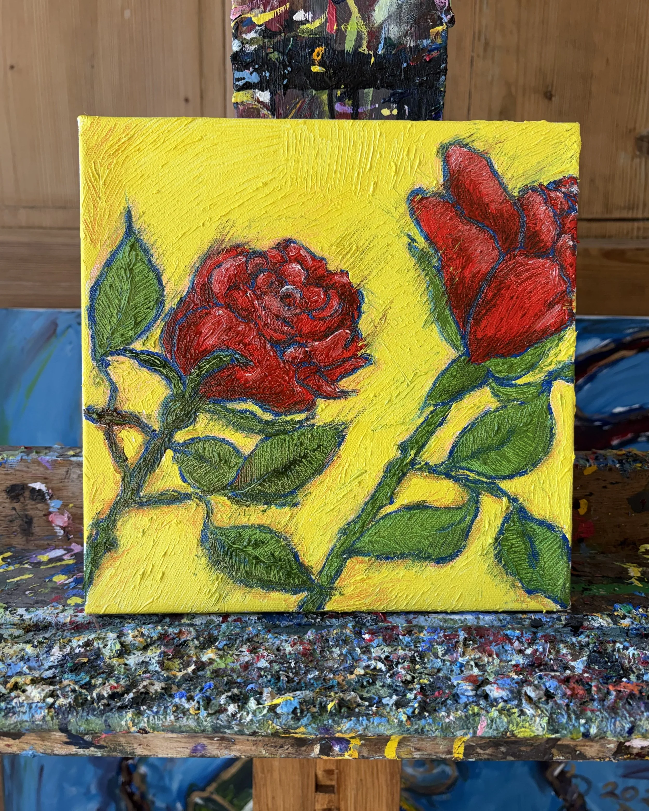 Angry Roses After a Break Up