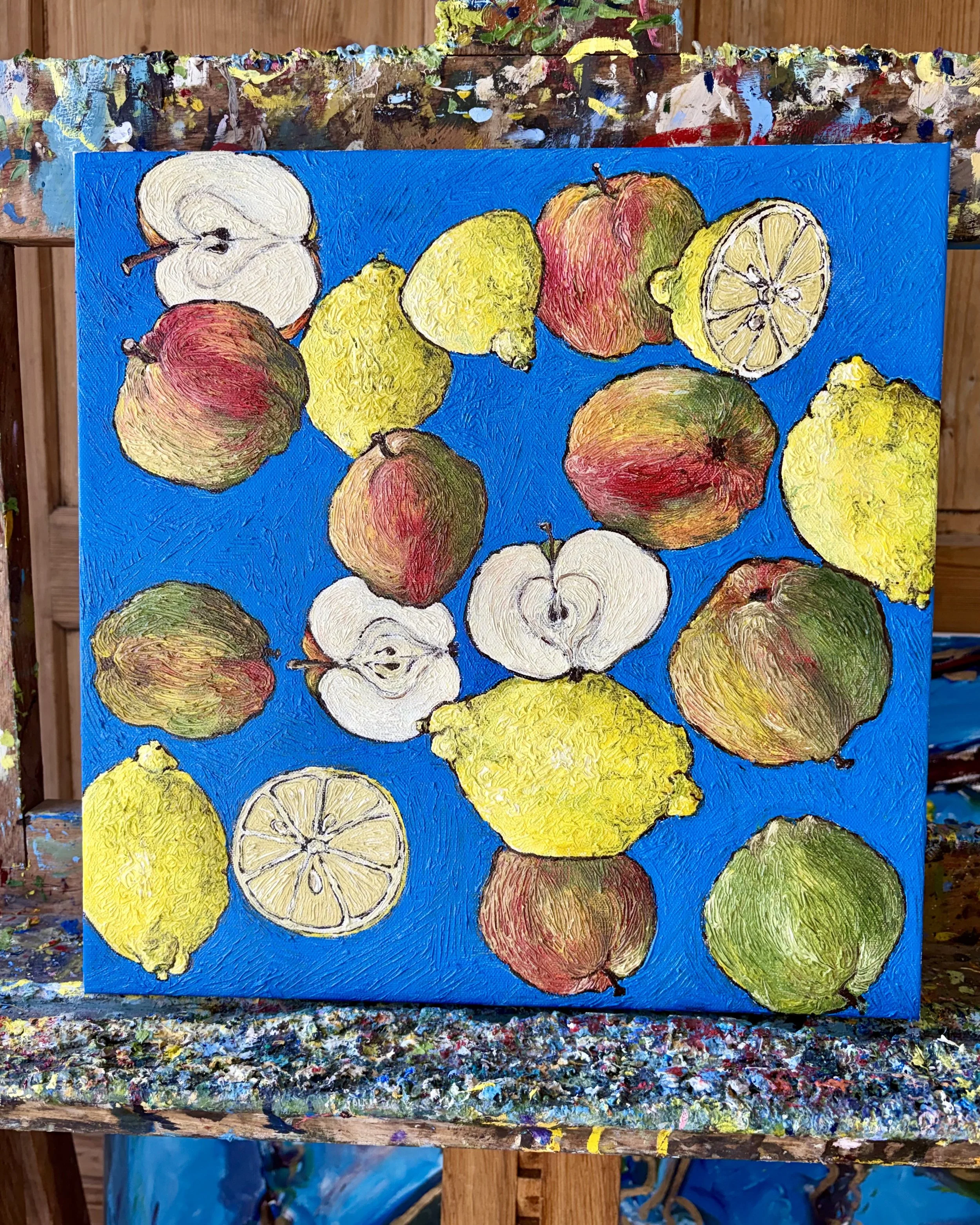 Tumbling Lemons and Apples