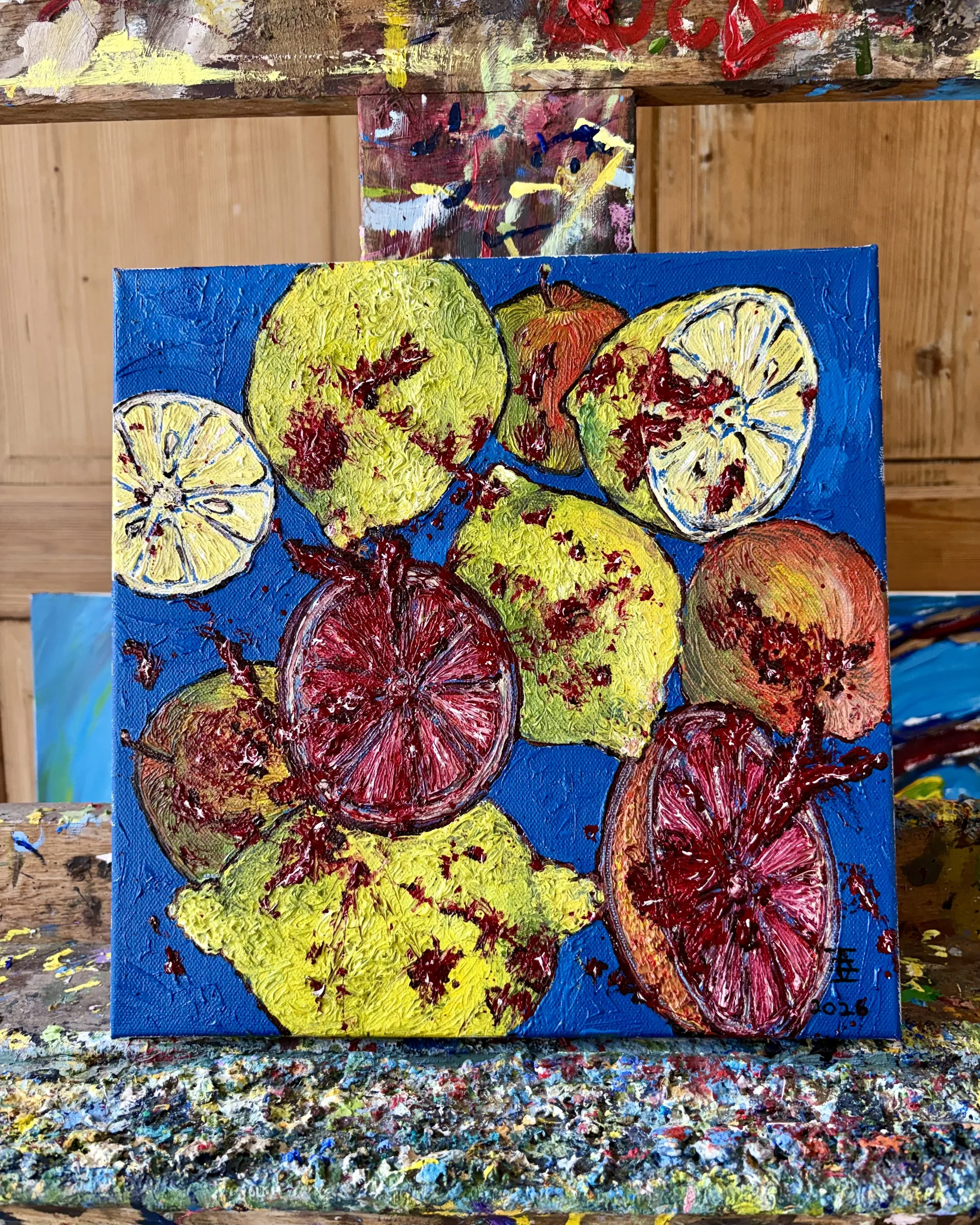 Blood Oranges Really Do Bleed — A Fruit Miracle, Stigmata