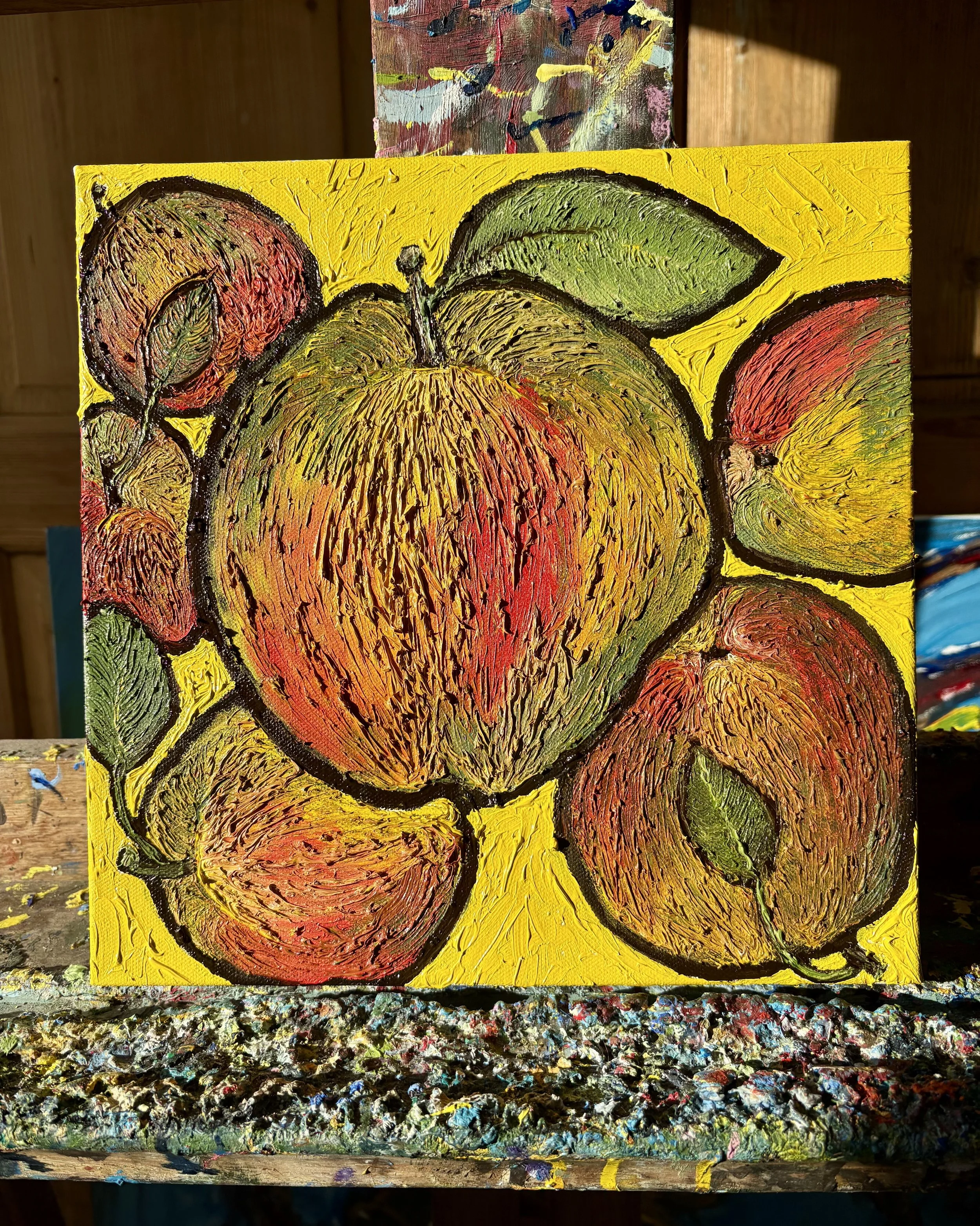 Picking Apples at Sunrise