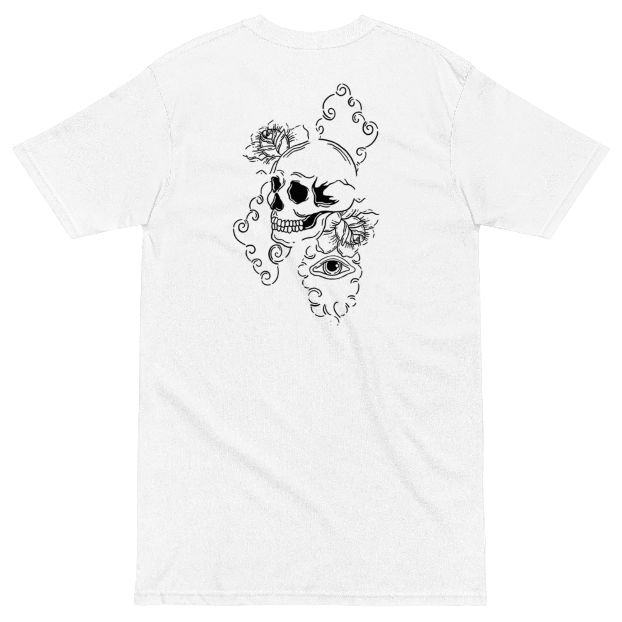 Head in tha Cloudz White Tee