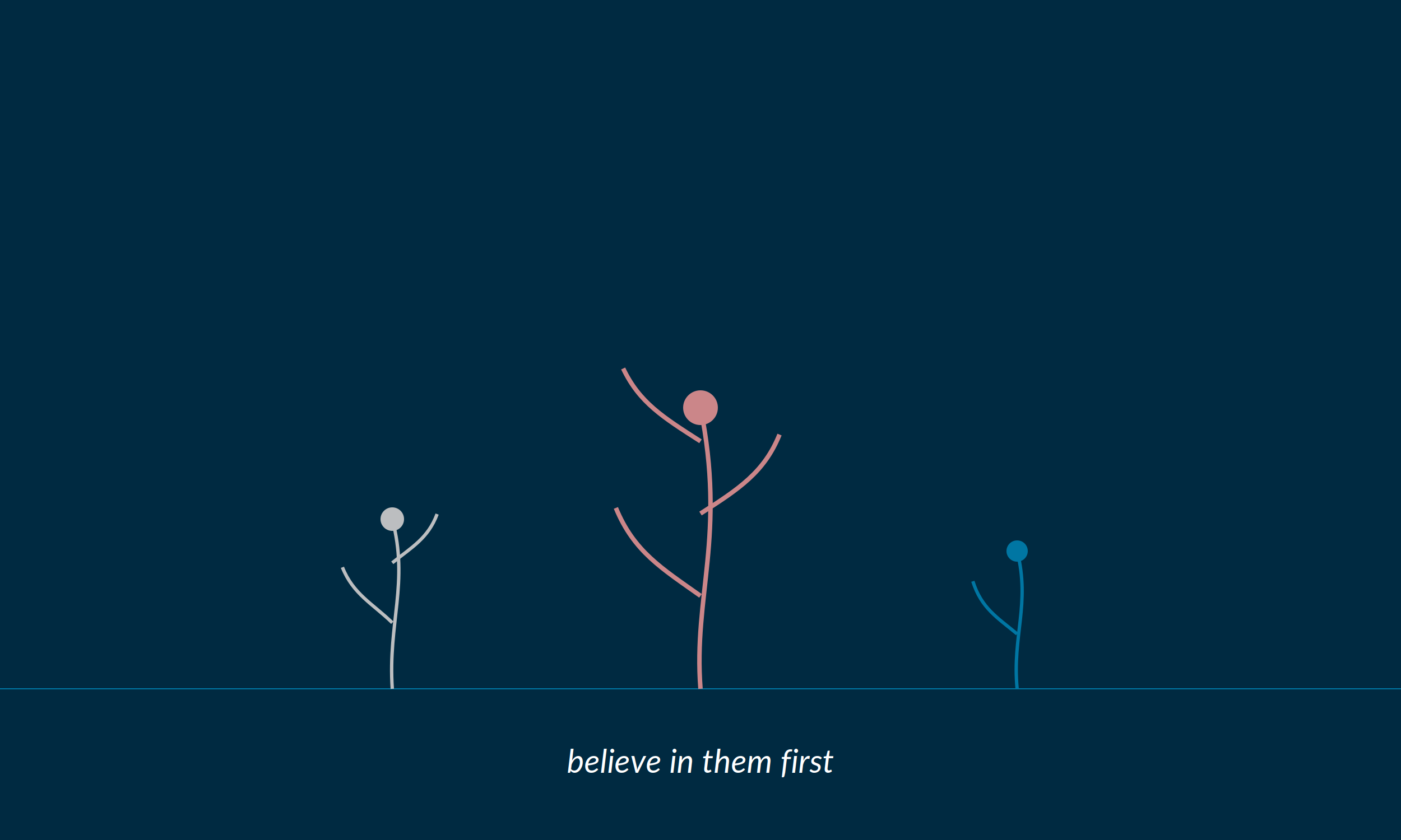 Believe In Them First