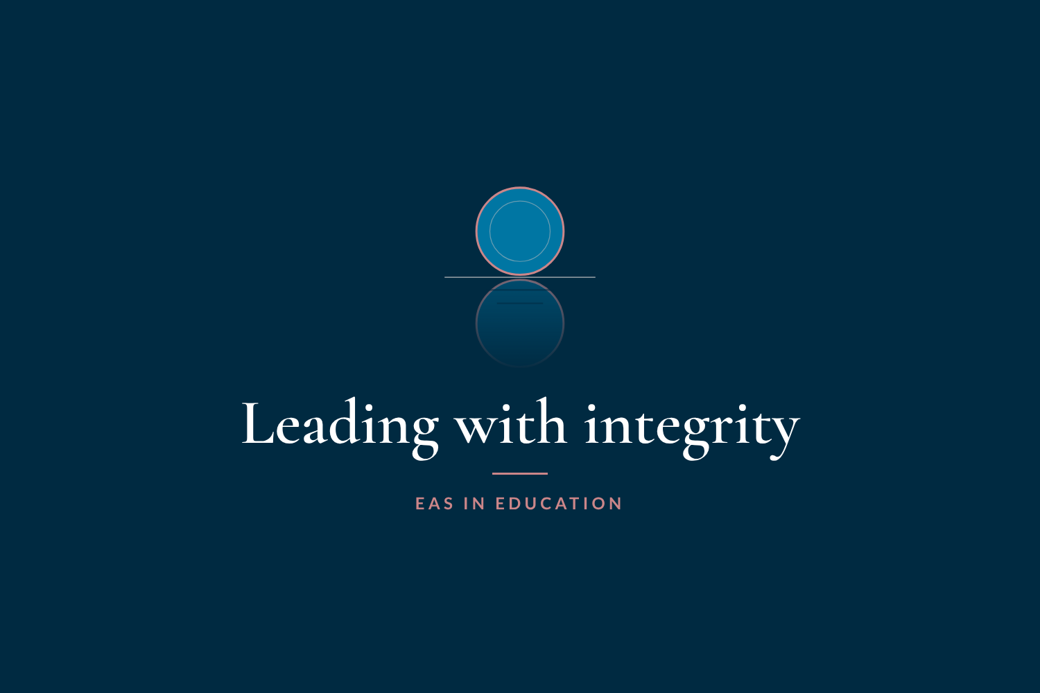 Leading with Integrity