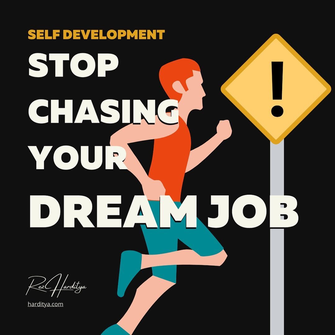 Want to chase your dream job? Read this first.

Let me know in the comments of your experiences in chasing the jobs you want, and how did you get it?

----
#agilecoaching #dreambigger #dreamjobs