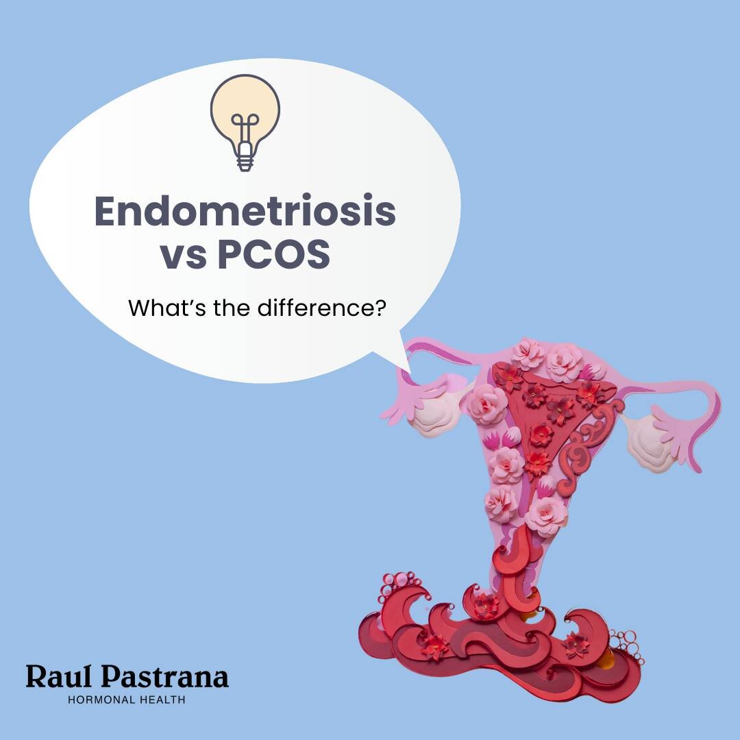 🤔 Is Endometriosis and PCOS the same?
​
Although the two have some similar symptoms, endometriosis and polycystic ovarian syndrome (PCOS) are two different conditions. 
​
💡 Endometriosis is a condition where tissue similar to the lining of the uter