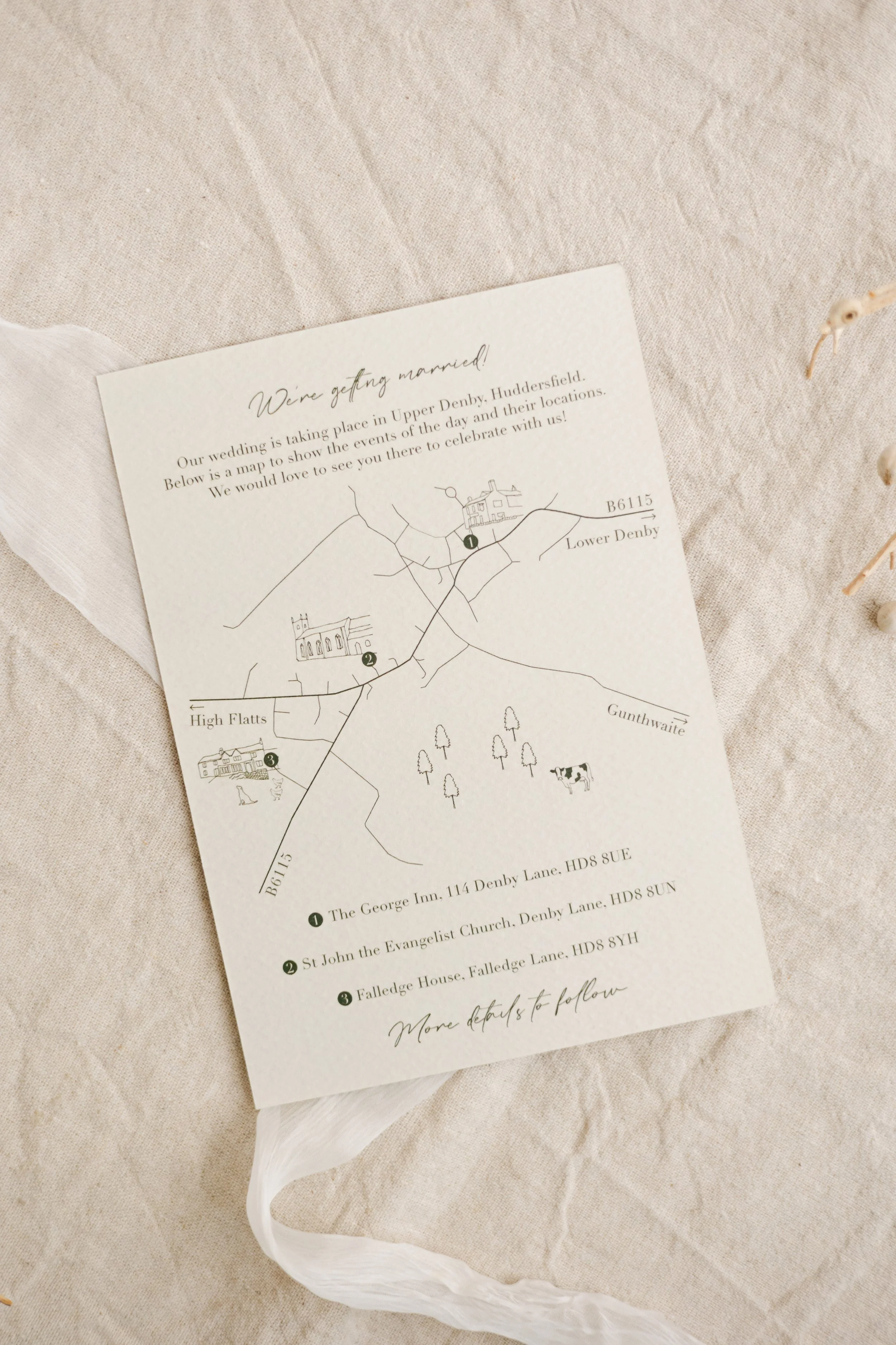 Map Illustration Bespoke Trix Creative