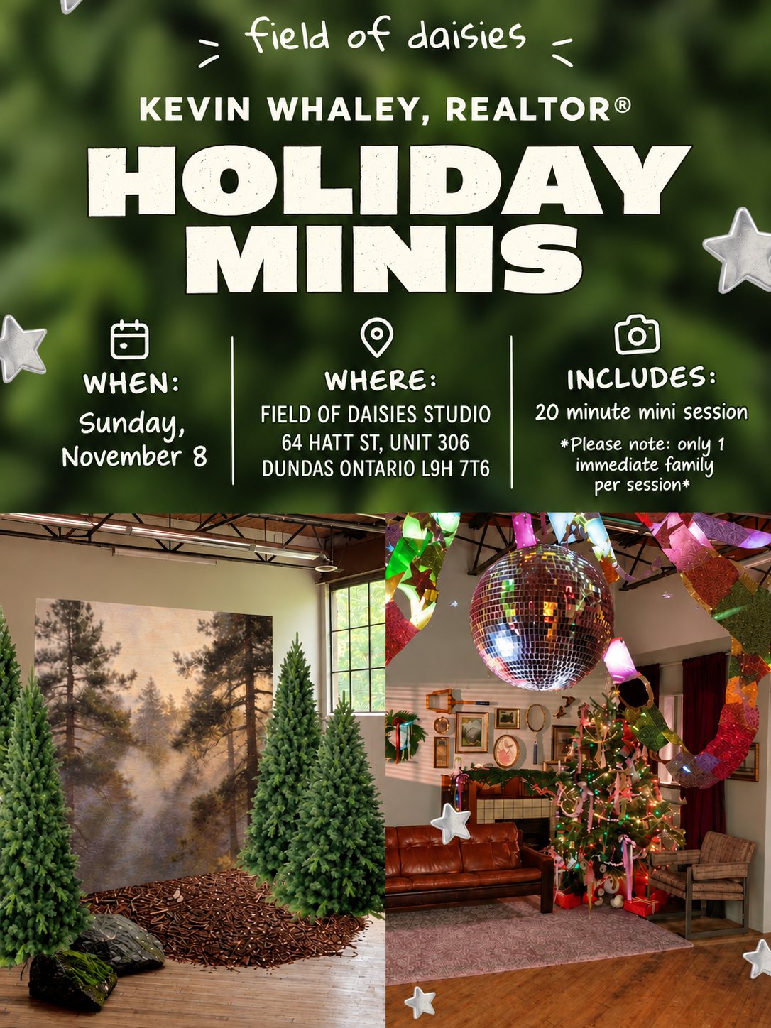 KEVIN WHALEY REALTOR® HOLIDAY MINIS WITH DOROTH MAY PHOTOGRAPHY