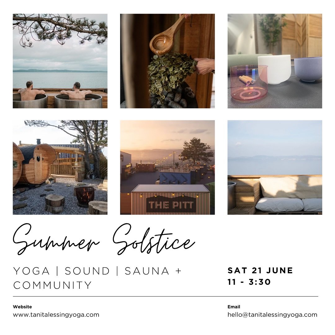 𝐒𝐮𝐦𝐦𝐞𝐫 𝐒𝐨𝐥𝐬𝐭𝐢𝐜𝐞 𝐂𝐨𝐦𝐦𝐮𝐧𝐢𝐭𝐲 𝐂𝐞𝐥𝐞𝐛𝐫𝐚𝐭𝐢𝐨𝐧 🌞 
This year marks 10 years (!!!) since I stepped into my very first yoga teacher training. A whole decade of breath, movement, magic, messiness, + connection.

I honestly would