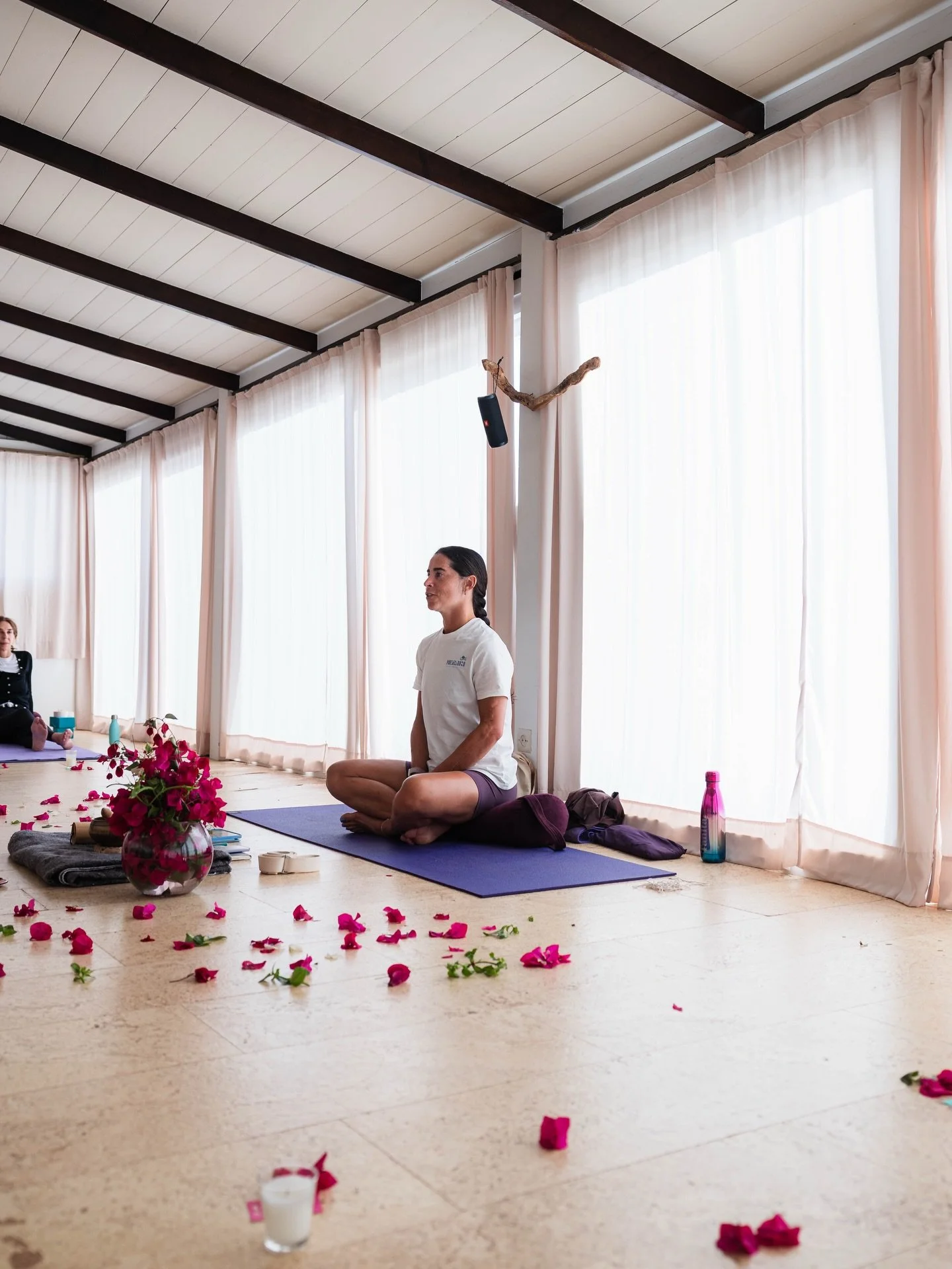 When we step onto our mats, we have the opportunity to withdraw from the senses.

A gentle invitation to turn inward.

In a world that&rsquo;s constantly pulling at our attention. Asking us to do more; be more

This feels like a small but meaningful 