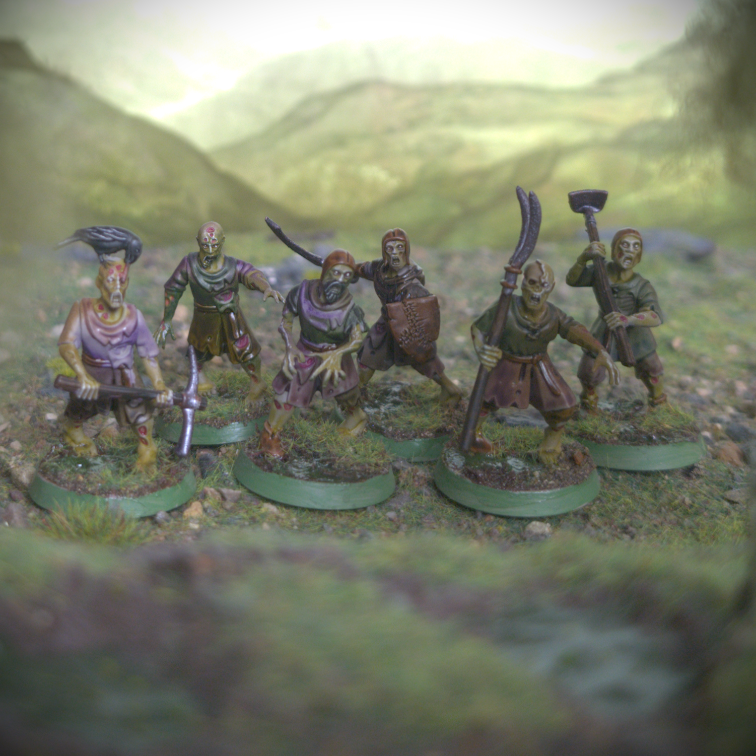 Fire Forge Games Forgotten World Living Dead Peasants