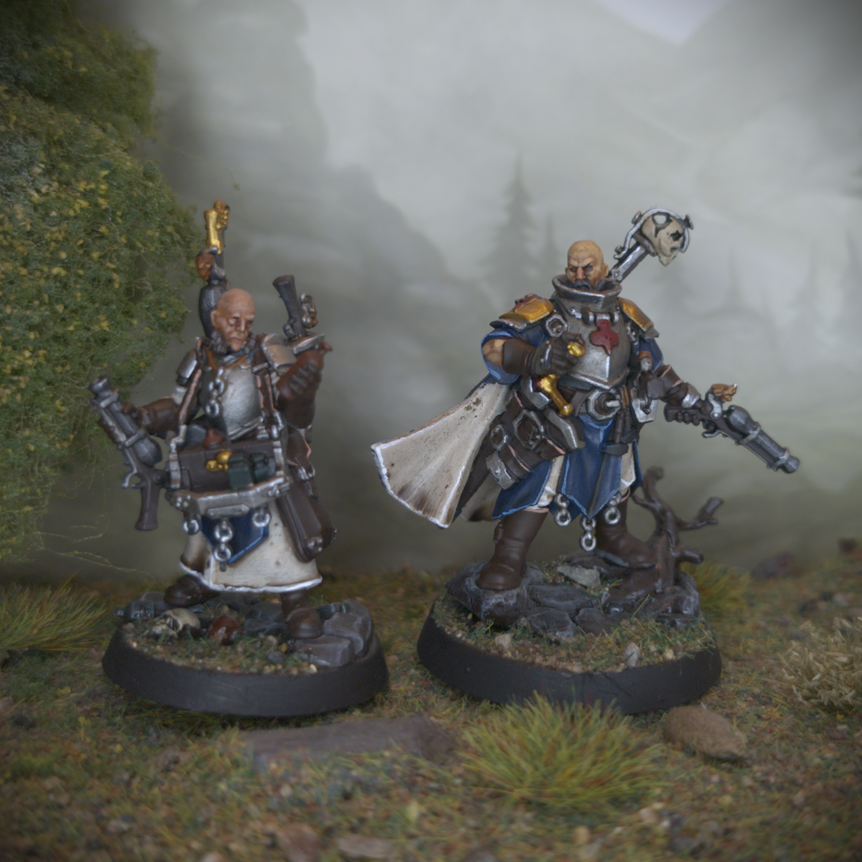 Age of Sigmar - Marshal Ashfield and Squire Udo