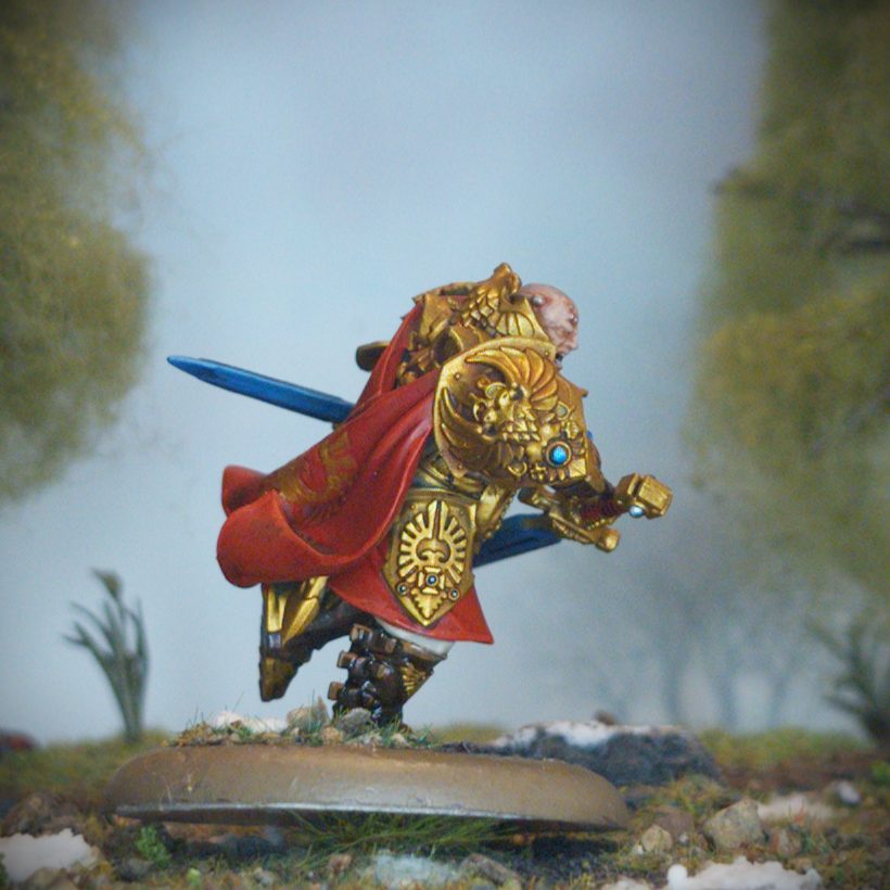 Adeptus Custodes Blade Champion side view