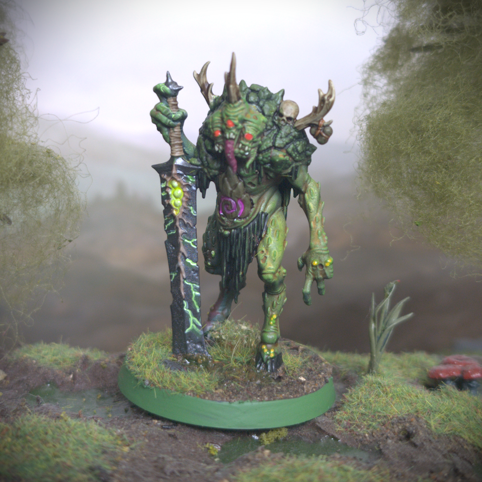 Warhammer Quest Darkwater Cankerborn daemons