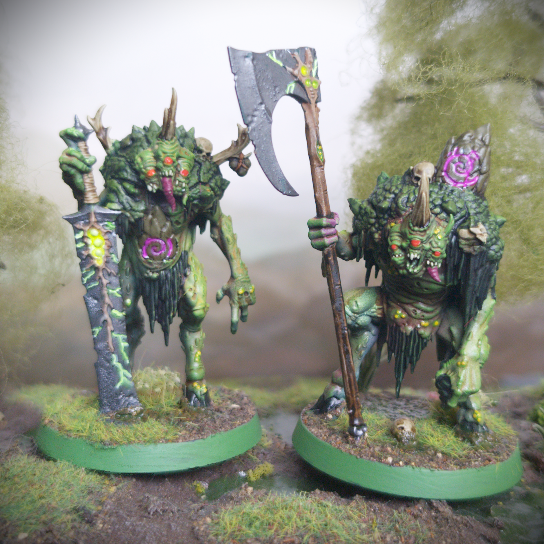 Warhammer Quest Darkwater Cankerborn daemons