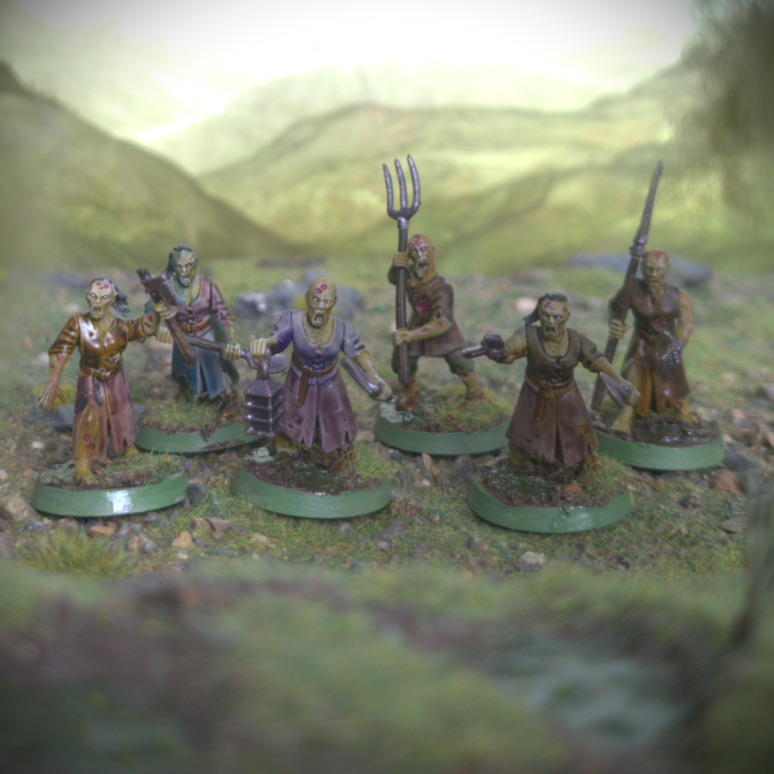 Fire Forge Games Forgotten World Living Dead Peasants