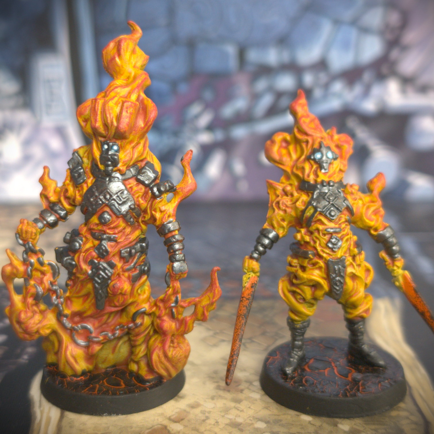 Massive Darkness 2: Hellscape Fire Entities