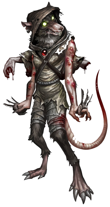 Wererat monster from Unbroken