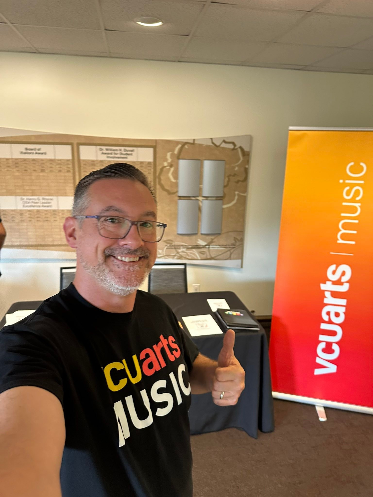 Come see us at our booth in the University Commons at VCUarts VCUarts Music!  Today is one of many 1st Year Student Orientation events, and VCU Music is setup at the Resource Fair on the 2nd floor of the University Commons!  If you are new to VCU and