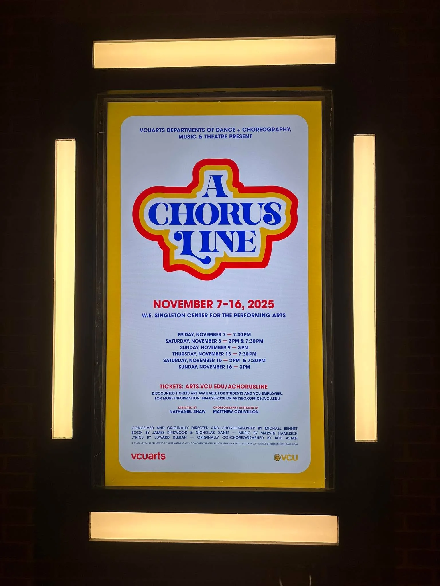 We have a GREAT show in store for Richmond.  Tickets are on sale now!  It&rsquo;s been a great time working with the creative team!