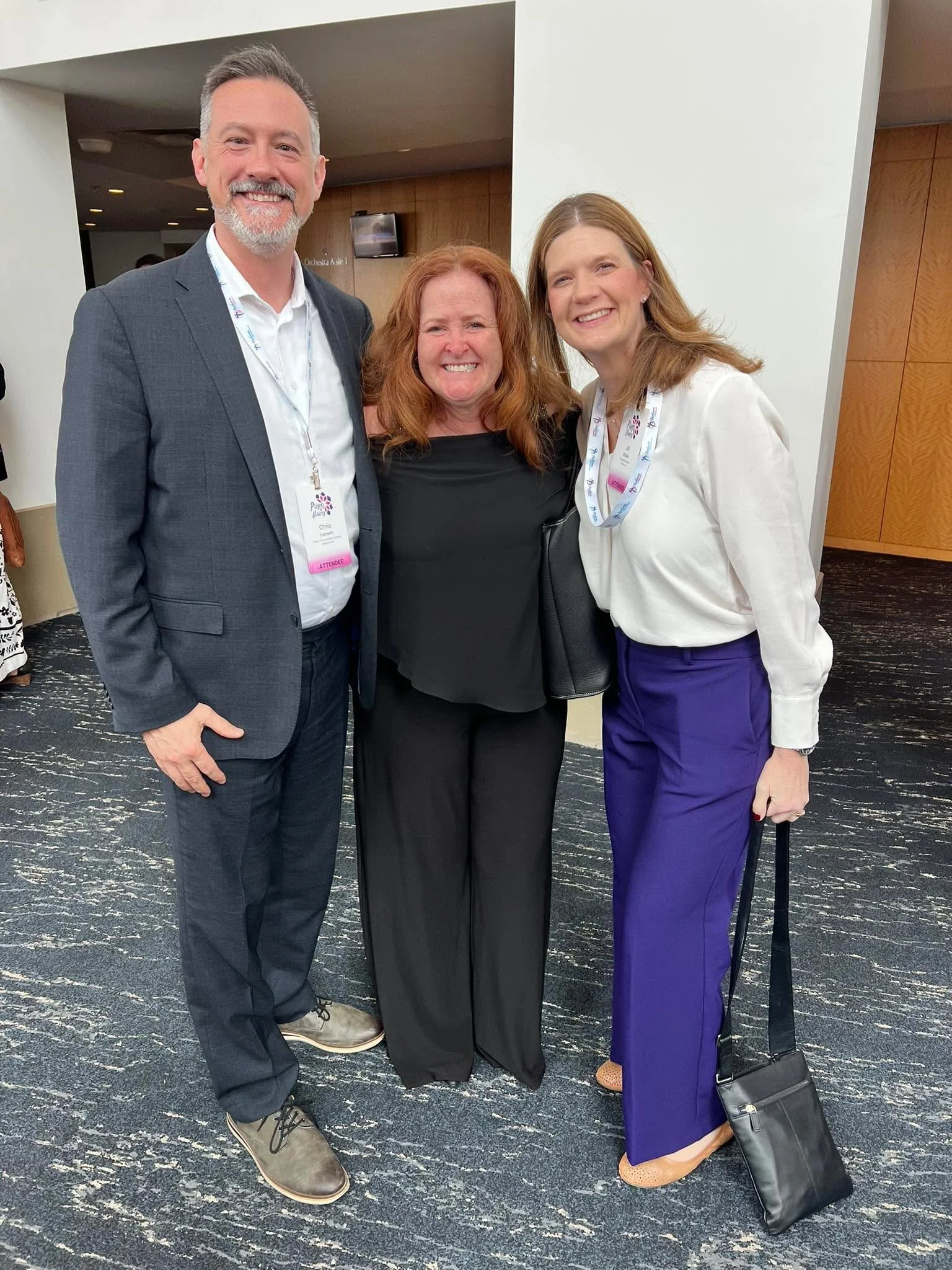 ACDA: Southern Region

This was a special moment at the conference! In this picture I&rsquo;m standing with Jill Jackson Boliek and Heather Copley.

Jill and I sang together in choir at Apex High School, where Heather was our choir teacher. It was re