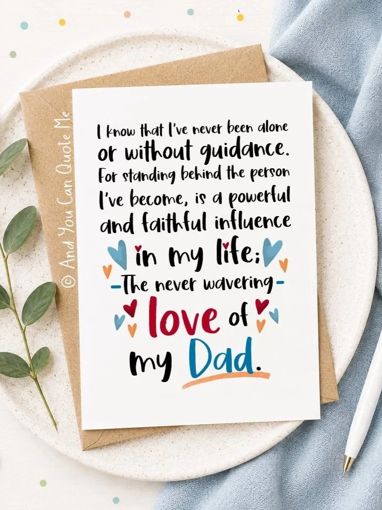 © 'The Love of my Dad'