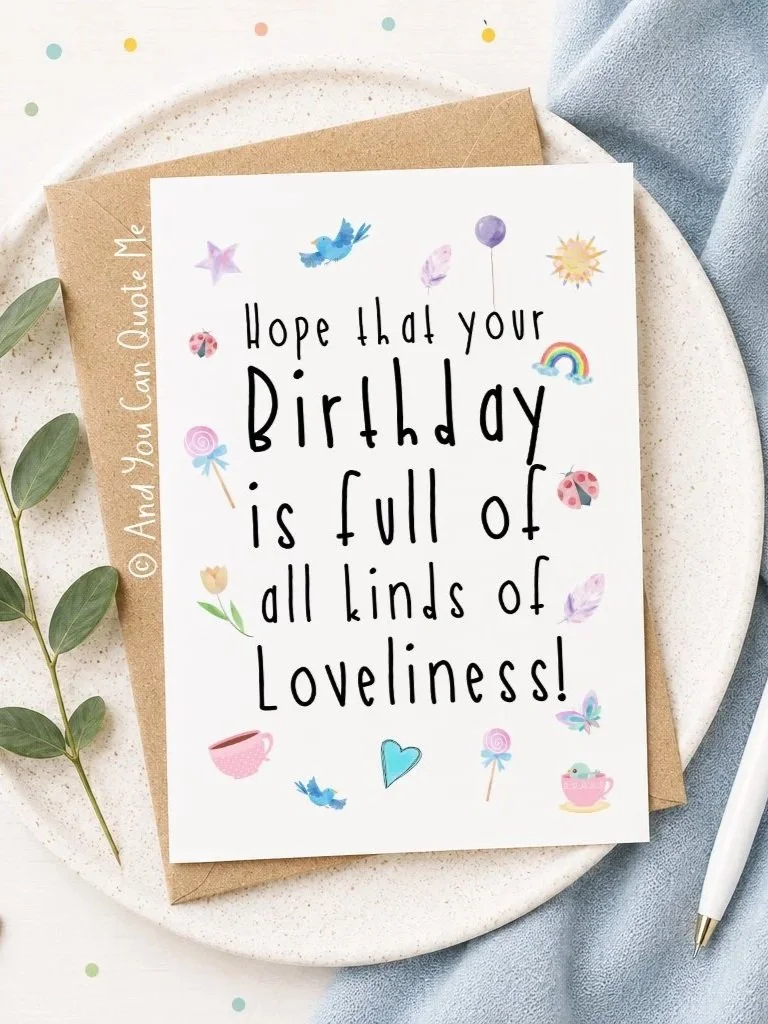© 'Birthday Loveliness'