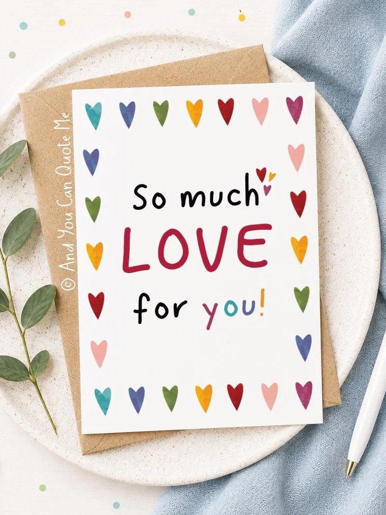 © 'So Much Love...'