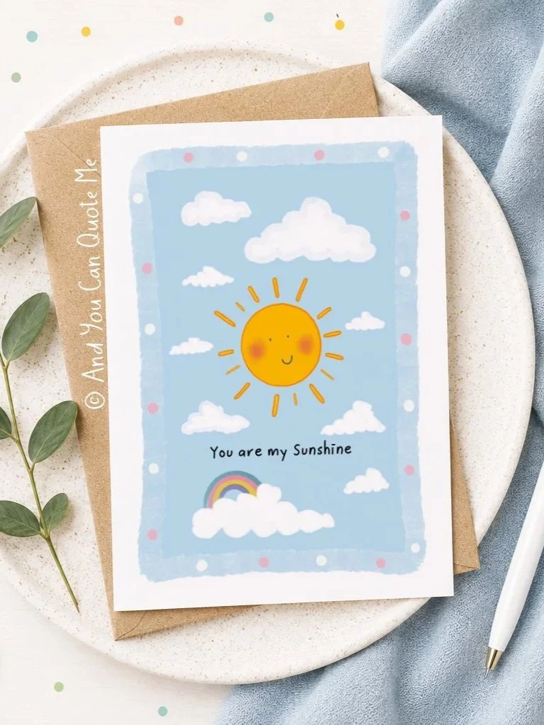 'You are my Sunshine'