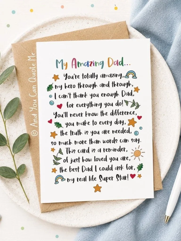 © 'My Amazing Dad...'