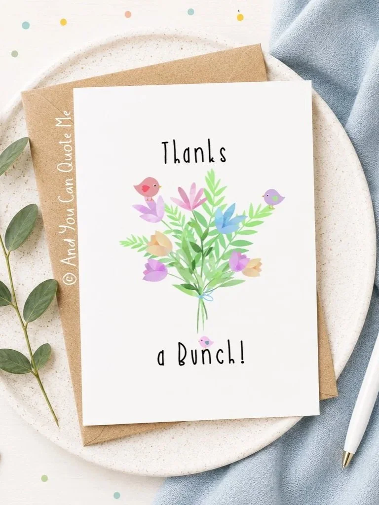'Thanks a Bunch!'
