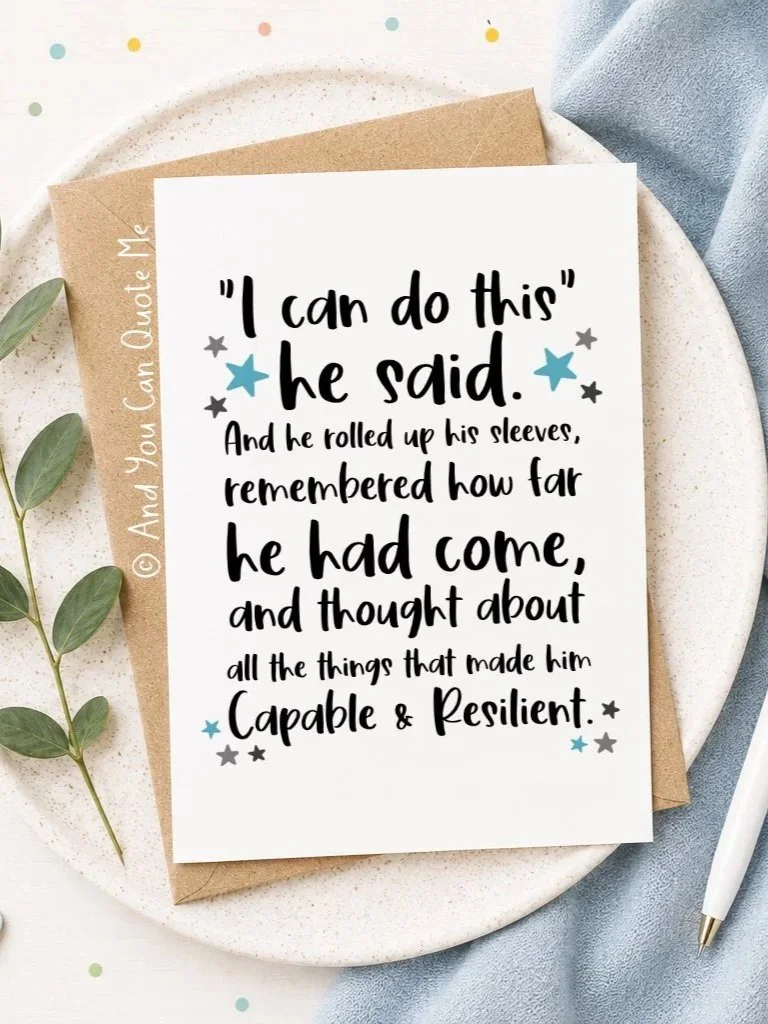 © 'I Can... Male Positivity'