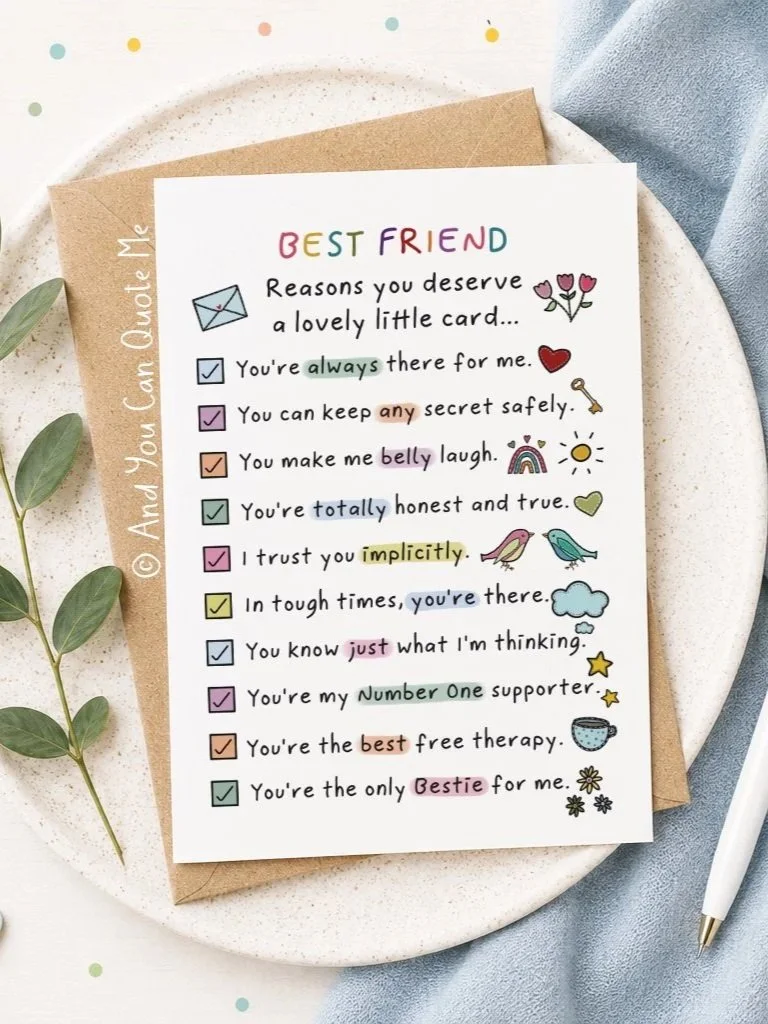 © 'Bestie Reasons...'
