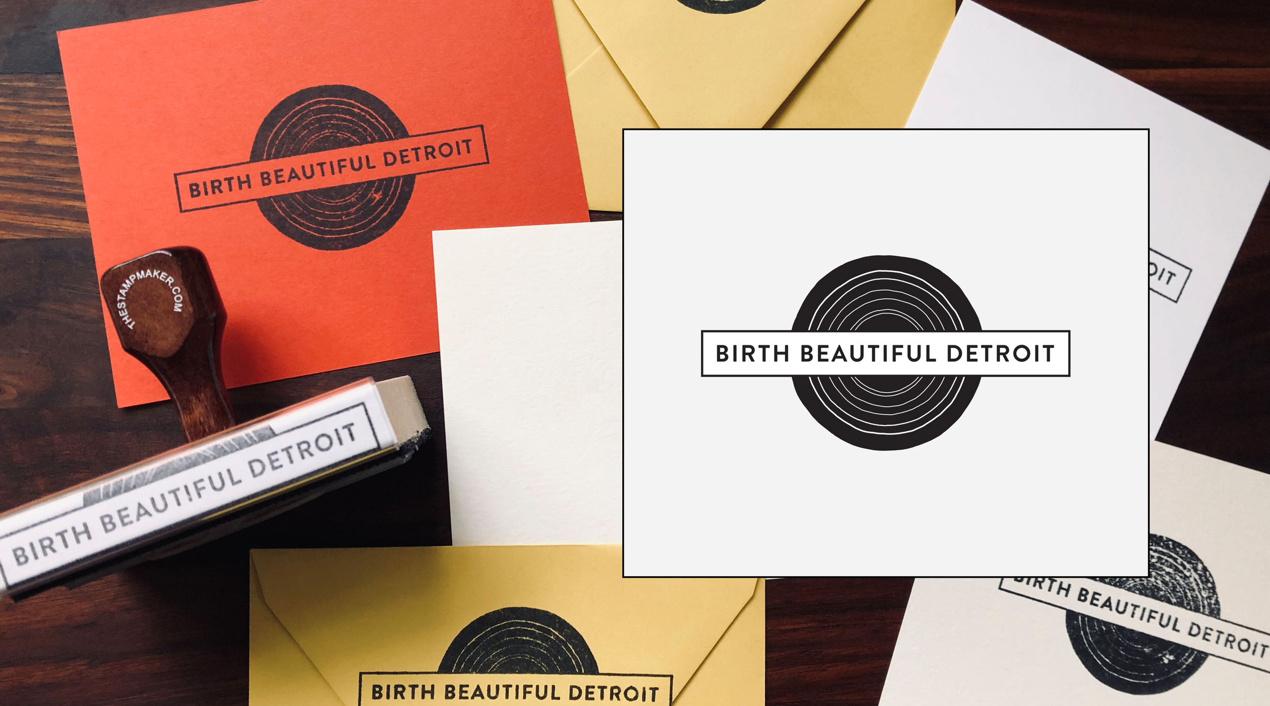 Birth Beautiful Detroit, Stamp