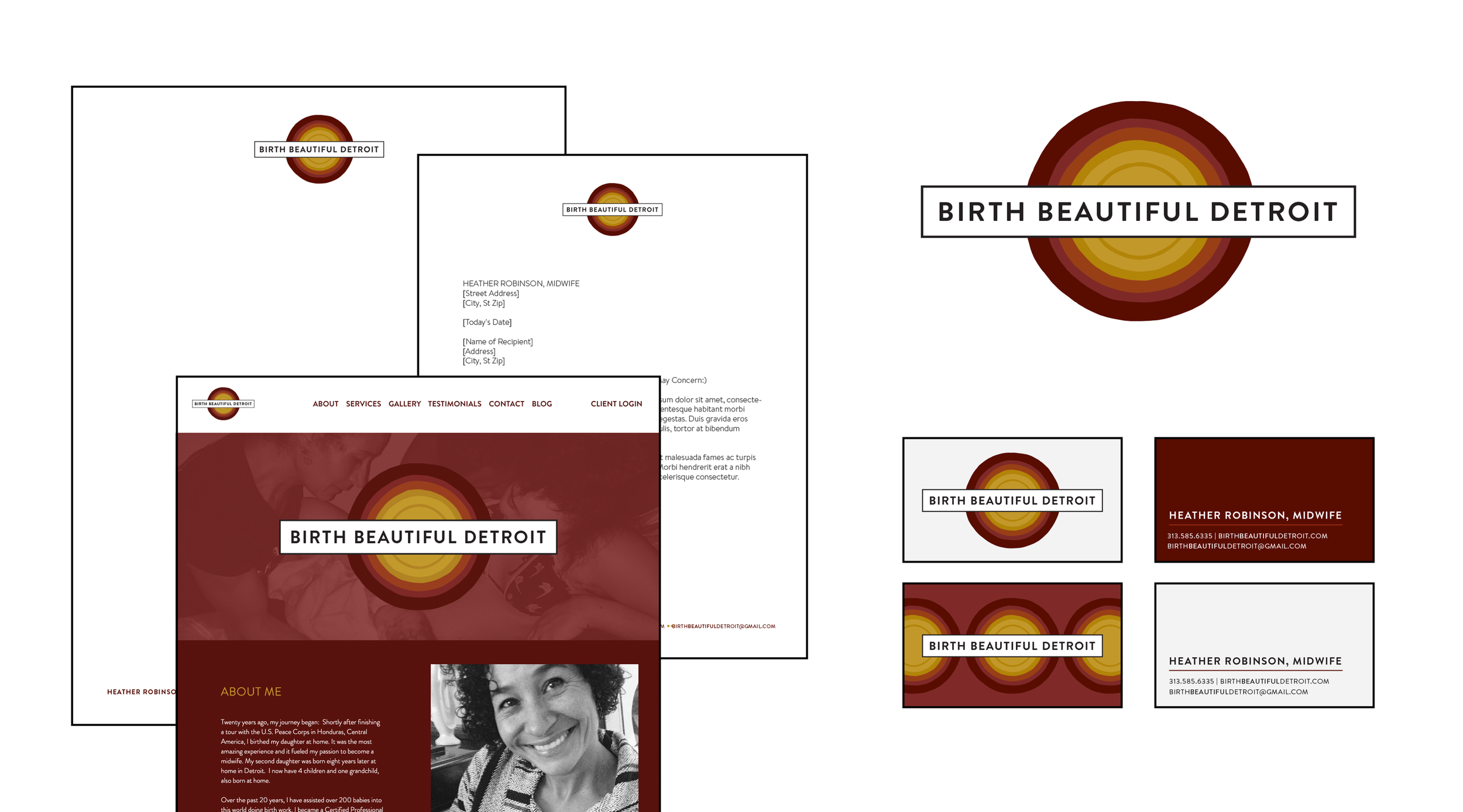 Birth Beautiful Detroit, Branding