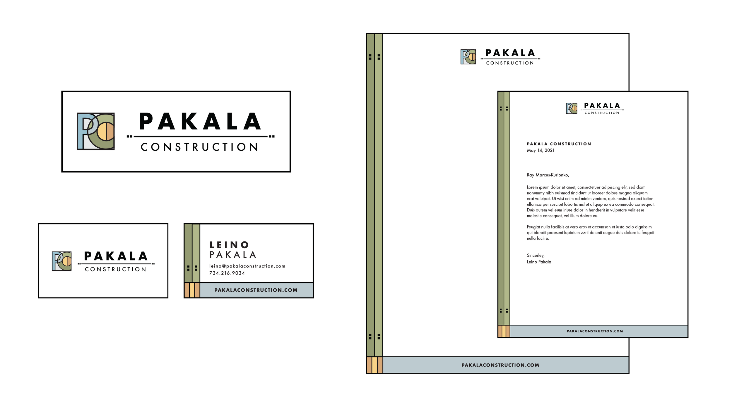Pakala Construction - Branding