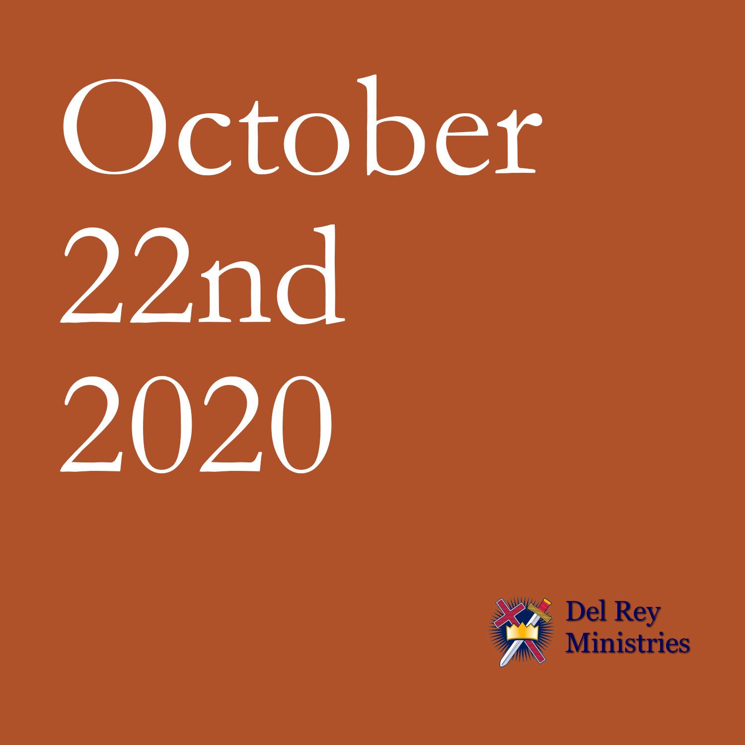 October 22nd, 2020
