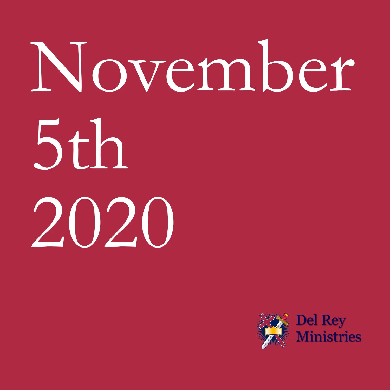 November 5th, 2020