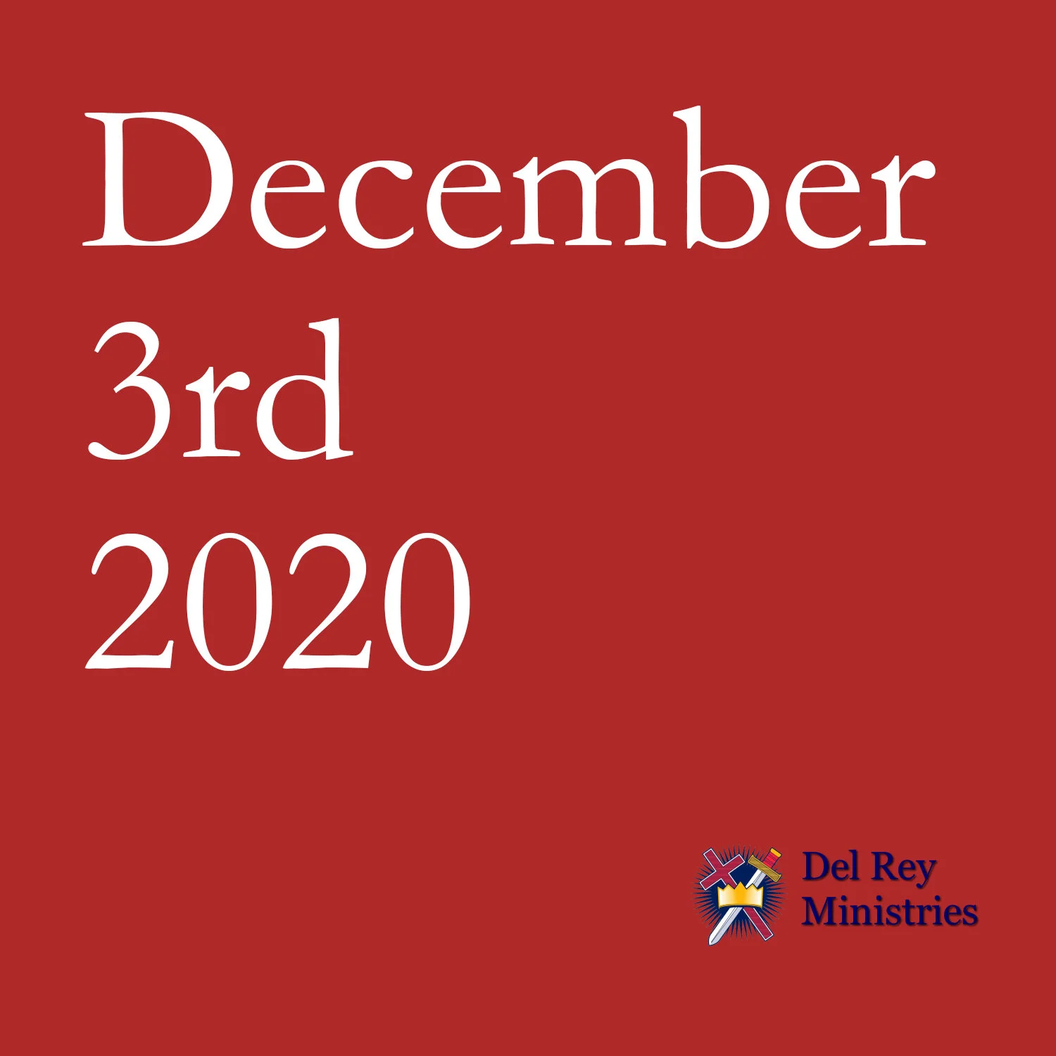 December 3rd, 2020