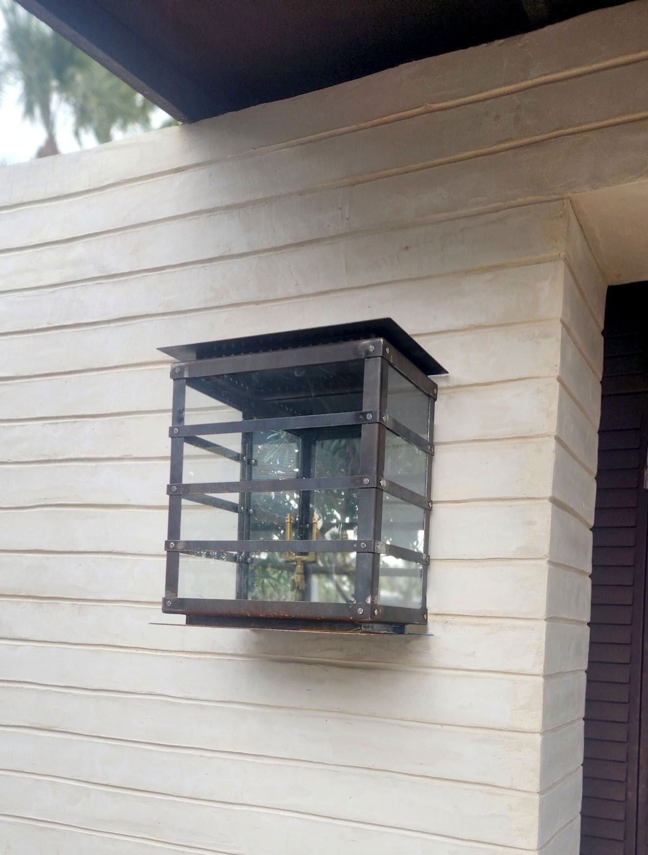 Corten - Gas Lantern -View 2
