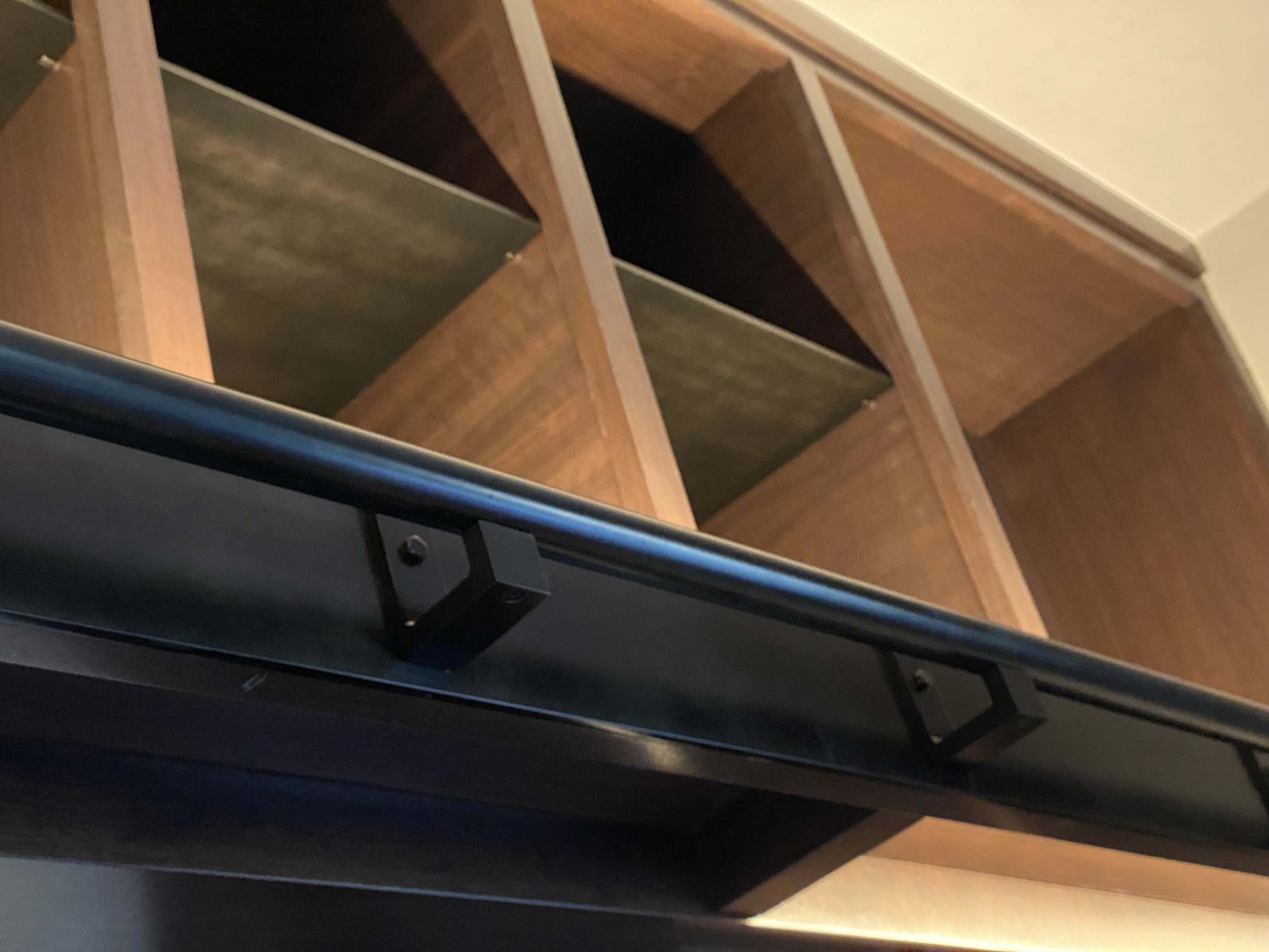 Metal Details for Built-in Shelves -  View 2 Library Rail 
