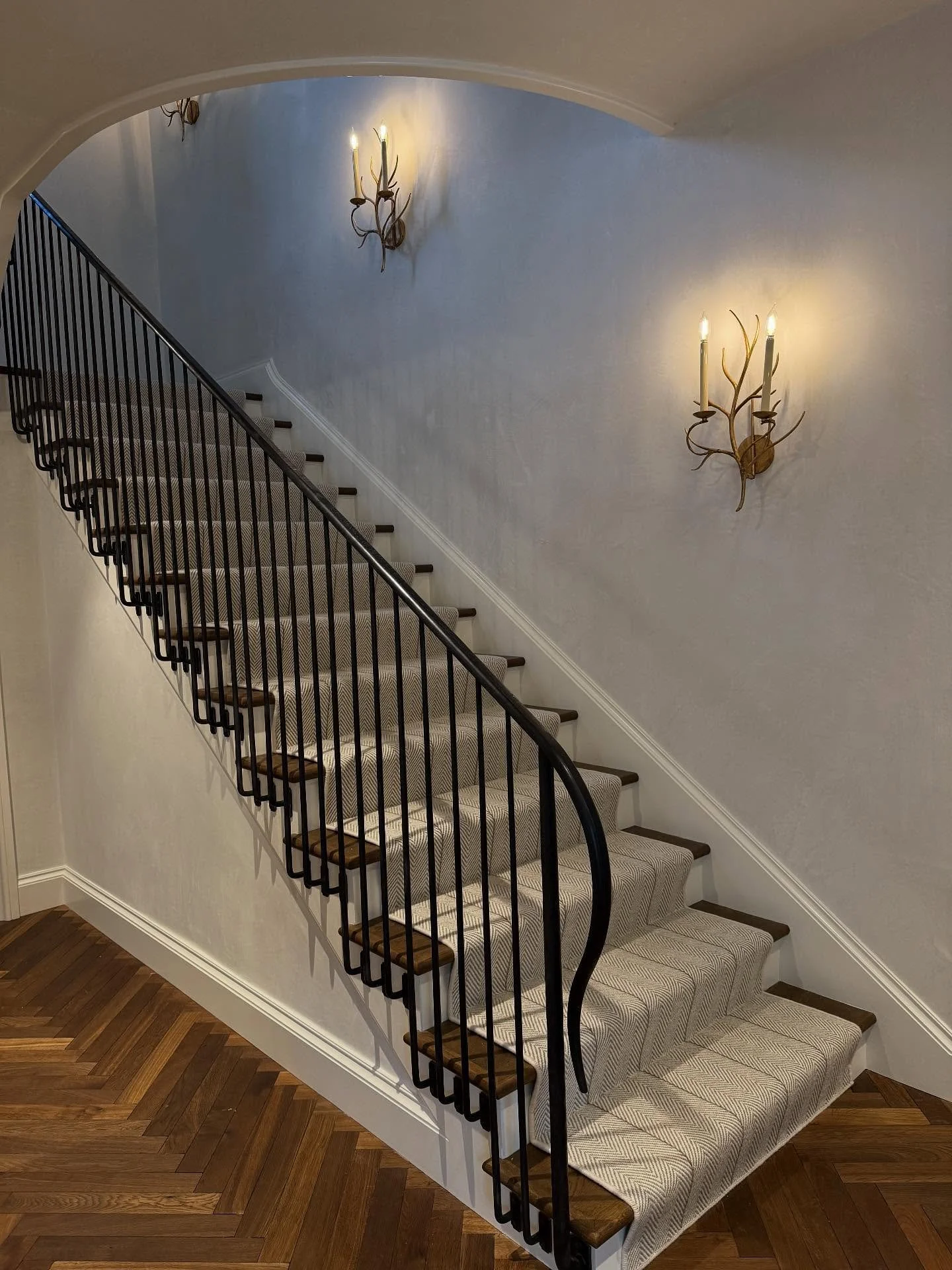 So excited I got to see this project in a completed home today . We were blessed and extremely grateful to have had so many projects with this build ! Look forward to more in the future with @morganwitmerinteriors @studioentourage