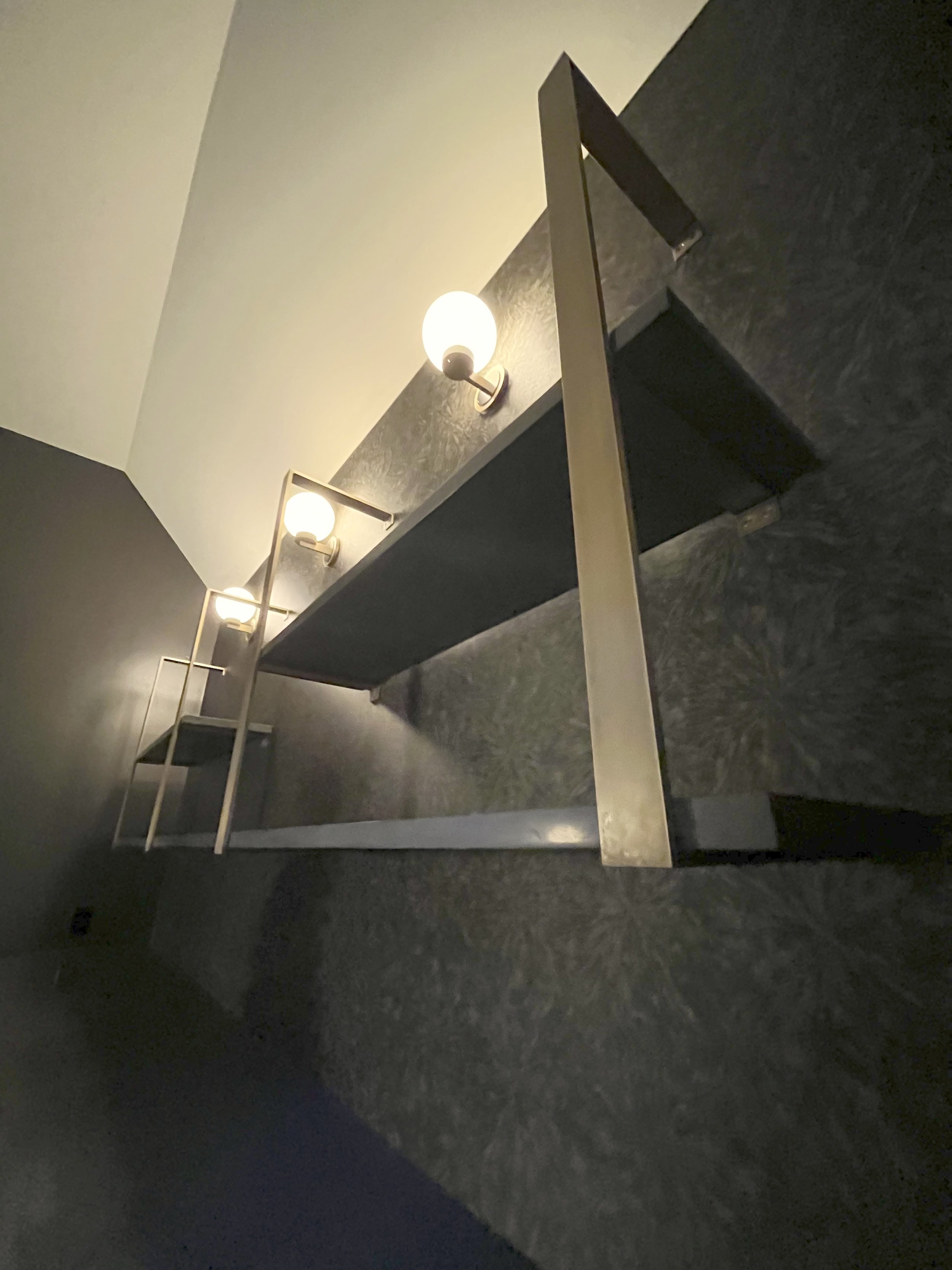 Brass Bar Shelf Supports - View 2